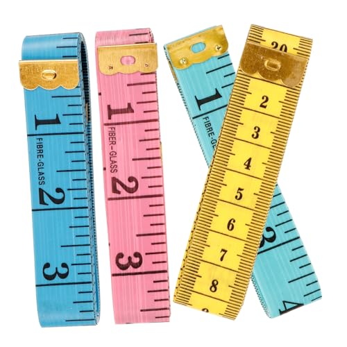 Gadpiparty 1 Satz Messung Des Weichen Lineers Stoffmessband Klebeband Für Den Körper Messen Kleines Messband Weiches Maßband Maßband Körper Körpermaßband Pvc-kunststoff 4 Stück Gadpiparty 1 Satz Messung Des Weichen Lineers Stoffmessband Klebeband Für Den Körper Messen Kleines Messband Weiches Maßband Maßband Körper Körpermaßband Pvc-kunststoff 4 Stück von Gadpiparty
