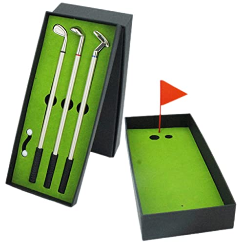 Gadpiparty 1 Satz Mini Golf Kugelschreiber Set Dekorative Tischspielzeuge für Golf Fans Perfektes für Geburtstage Hochzeiten Feiertage und Vatertag Stabil und Langlebig aus Aluminium und Gadpiparty 1 Satz Mini Golf Kugelschreiber Set Dekorative Tischspielzeuge für Golf Fans Perfektes für Geburtstage Hochzeiten Feiertage und Vatertag Stabil und Langlebig aus Aluminium und von Gadpiparty