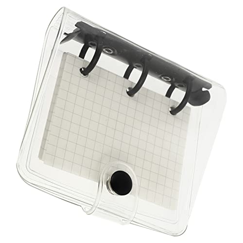 Gadpiparty 1 Satz Mini PVC Notizbuch mit Drahtbindung Handbuch Transparent Kariert Tragbar und Leicht für Schule Büro und Unterwegs Gadpiparty 1 Satz Mini PVC Notizbuch mit Drahtbindung Handbuch Transparent Kariert Tragbar und Leicht für Schule Büro und Unterwegs von Gadpiparty