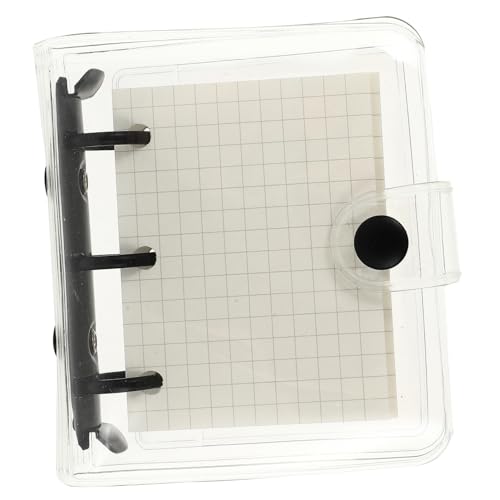 Gadpiparty 1 Satz Mini Spiral Notizbuch Transparent PVC Ring Notizblock mit Kariertem Leicht und Tragbar für Notizen Tagebuch und Kreative Erinnerungen Gadpiparty 1 Satz Mini Spiral Notizbuch Transparent PVC Ring Notizblock mit Kariertem Leicht und Tragbar für Notizen Tagebuch und Kreative Erinnerungen von Gadpiparty