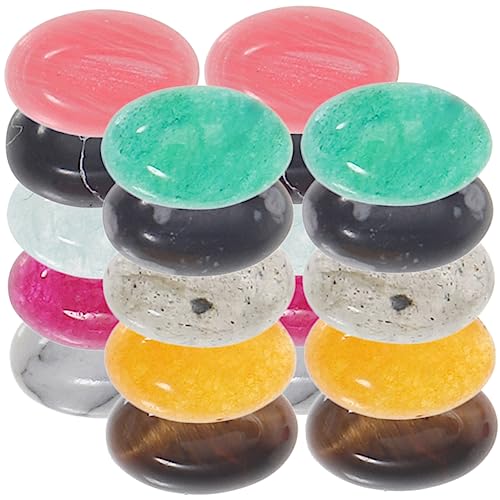 Gadpiparty 1 Satz Natürliche Cabochons Steine Für Schmuckherstellung Flache Rückseite Diy Schmuckzubehör Zufällige Farben Vielseitige Verwendung Handgefertigte Charms 20 Stück Gadpiparty 1 Satz Natürliche Cabochons Steine Für Schmuckherstellung Flache Rückseite Diy Schmuckzubehör Zufällige Farben Vielseitige Verwendung Handgefertigte Charms 20 Stück von Gadpiparty