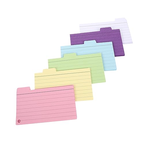 Gadpiparty 1 Satz Notizblöcke Liniert Memo Pads Karteikarten Für Studium Büro Und Zuhause Praktische Schreibunterlagen Für Lehrer Mit Transparenter Abdeckung 6 Stück Gadpiparty 1 Satz Notizblöcke Liniert Memo Pads Karteikarten Für Studium Büro Und Zuhause Praktische Schreibunterlagen Für Lehrer Mit Transparenter Abdeckung 6 Stück von Gadpiparty