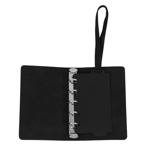 Gadpiparty 1 Satz Notizbuch Hülle Kompakte PU Leder Planerhülle für Damen Nachfüllbar Design für Schule Büro Vielseitig Einsetzbar Schützt Lose von Gadpiparty