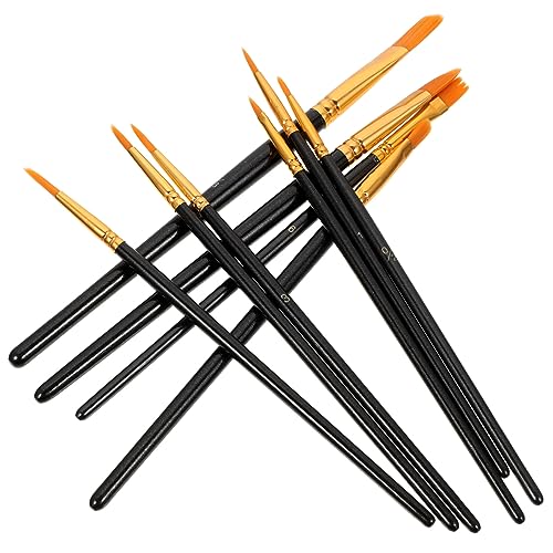 Gadpiparty 1 Satz Nylon Malpinsel Set für Teiliges Aquarell Pinsel Set für Anfänger und Künstler Leicht und Tragbar für Kreative Ausflüge und Unterricht von Gadpiparty