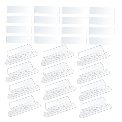 Gadpiparty 1 Satz Ordnerregister Ordner Tabs aus PVC Hängeregistratur Etiketten für Einfache Identifikation und Organisation von Dateien Farbenfrohe und Langlebige Beschriftungen von Gadpiparty