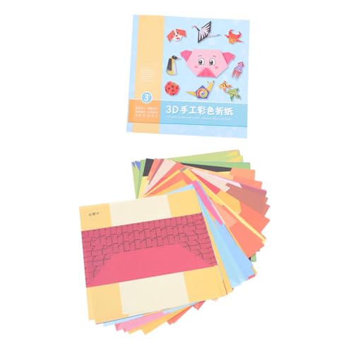 Gadpiparty 1 Satz Origami Papier für Bastelpapier für Diy Projekte Sicher und Geruchlos für Aktivitäten Junge Mädchen Bindung von Gadpiparty
