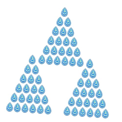 Gadpiparty 1 Satz Peacock Rhinestones Wassertröpfchen Strasssteine DIY Dekoration für Hochzeitskleider Kleidung Accessoires Handwerksprojekte Flache Rückseite Haltbar und Leicht von Gadpiparty