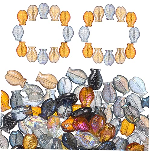 Gadpiparty 1 Satz Perlen Diy Schmuck Loose Beads Spacer Beads Für Armband Ohrringe Und Anhänger Glasperlen Für Handarbeiten Und Dekoration 150 Stück von Gadpiparty