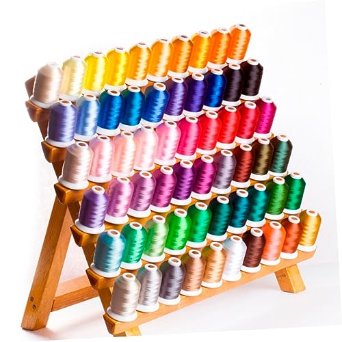 Gadpiparty 1 Satz Polyester-Stickgarn Fäden Stickseide Nähgarn Stickgarn-Kit Stickerei Stoff Nähen Spulen Stickfaden Kreuzstichfaden Zufällige Farbe von Gadpiparty