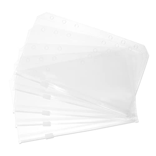 Gadpiparty 1 Satz Pvc-tasche Mit Reißverschluss Binder Aufbewahrungstasche Mit Reißverschluss Aktentaschen Für Lose Blätter Verstärkt Dokumenttasche Reißverschlusstaschen Weiß 15 Stück Gadpiparty 1 Satz Pvc-tasche Mit Reißverschluss Binder Aufbewahrungstasche Mit Reißverschluss Aktentaschen Für Lose Blätter Verstärkt Dokumenttasche Reißverschlusstaschen Weiß 15 Stück von Gadpiparty