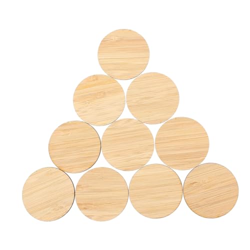 Gadpiparty 1 Satz Runde Holzplatten Unvollendete Diy Malmaterialien Für Kinderhandwerk Dekoration Beschriftungen Und Projekte 20 Stück von Gadpiparty