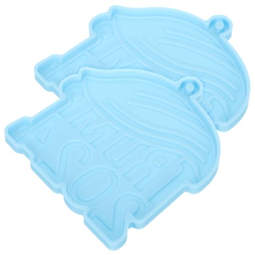 Gadpiparty 1 Satz Schlüsselanhänger Form Schild Kette Reiz Silikonformen Für Epoxidharz Schlüsselanhängerform Aus Kunstharz Diy Formen Schmuckformen Kieselgel Blau 2 Stück Gadpiparty 1 Satz Schlüsselanhänger Form Schild Kette Reiz Silikonformen Für Epoxidharz Schlüsselanhängerform Aus Kunstharz Diy Formen Schmuckformen Kieselgel Blau 2 Stück von Gadpiparty