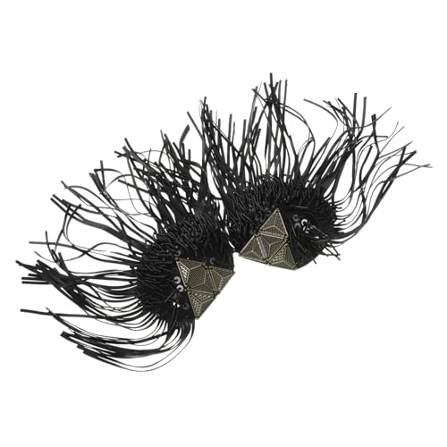 Gadpiparty 1 Satz Schulterschmuck Epauletten Verzierungen Fransen Schultern Schulterpolster Männer Bestickte Quaste Für Kleidung Schmuck Epauletten Schulter Retro Schulterabzeichen 2 Stück von Gadpiparty