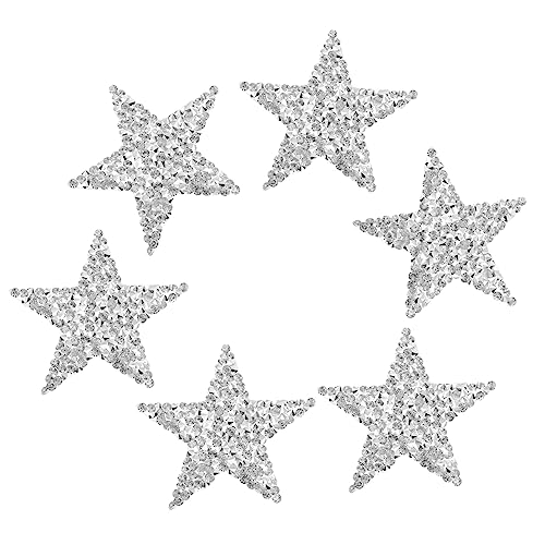 Gadpiparty 1 Satz Selbstklebende Stern Patches Zum Aufbügeln Strass Applikationen Für Diy Projekte Für Kleidung Hüte Jeans Und Dekoration 4 Stück Gadpiparty 1 Satz Selbstklebende Stern Patches Zum Aufbügeln Strass Applikationen Für Diy Projekte Für Kleidung Hüte Jeans Und Dekoration 4 Stück von Gadpiparty