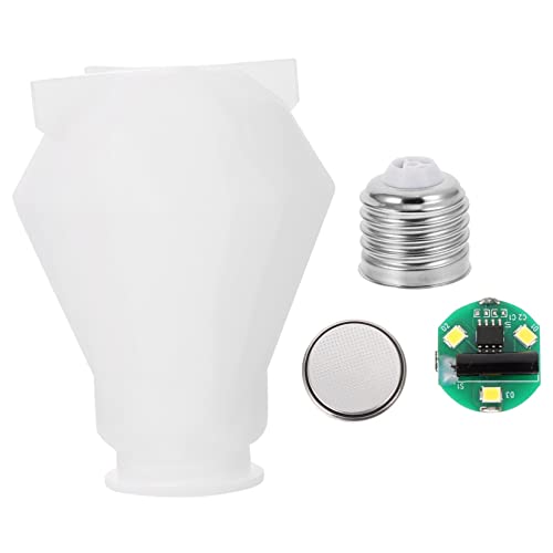 Gadpiparty 1 Satz Silikon Lichtbulb Gießform Praktische Flexible und Langlebige DIY Silikonformen für Kreative Projekte Einfach zu Reinigen Lagern von Gadpiparty