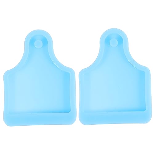 Gadpiparty 1 Satz Silikonform Schlüsselanhänger Gießform Für Diy Bastelprojekte Einfach Zu Bedienen Flexibles Material Für Designs Und Persönliche 2 Stück von Gadpiparty