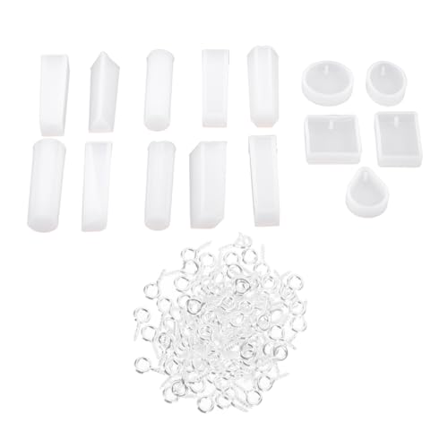 Gadpiparty 1 Satz Silikonform Set für Diy Schmuckherstellung mit Harz Gießformen Zubehörteilen für Bastelprojekte und Schmuckdesigns Einfach zu Reinigen Entformen Gadpiparty 1 Satz Silikonform Set für Diy Schmuckherstellung mit Harz Gießformen Zubehörteilen für Bastelprojekte und Schmuckdesigns Einfach zu Reinigen Entformen von Gadpiparty