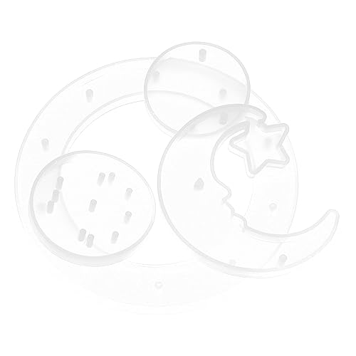 Gadpiparty 1 Satz Silikonform für Windspiel und Anhänger Diy Gießform für Handarbeit Langlebiges und Leicht zu Reinigendes Material für Hängende Dekorationen von Gadpiparty