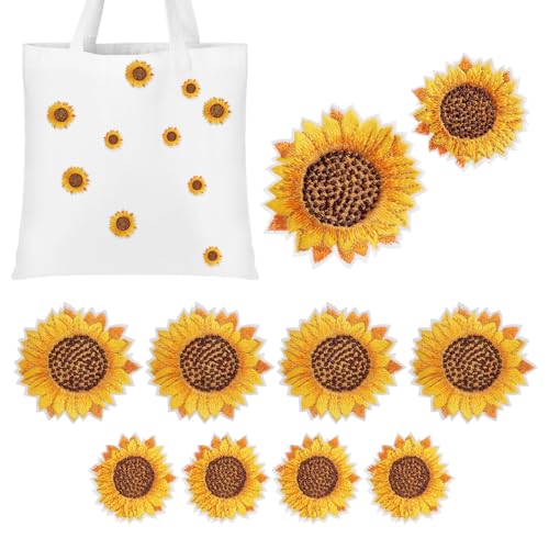 Gadpiparty 1 Satz Sonnenblumen Patches Diy Applikationen Zum Aufbügeln Oder Aufnähen Für Rucksäcke Kleidung Scrapbook Klein Groß 10 Stück Gadpiparty 1 Satz Sonnenblumen Patches Diy Applikationen Zum Aufbügeln Oder Aufnähen Für Rucksäcke Kleidung Scrapbook Klein Groß 10 Stück von Gadpiparty