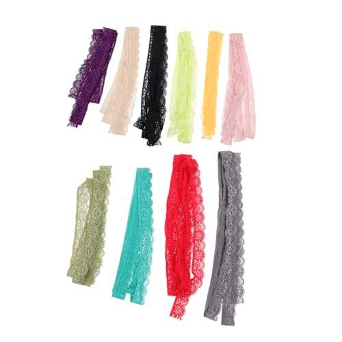 Gadpiparty 1 Satz Spitzenbänder Mischfarben Diy Stoffe Für Handgefertigte Kleidung Und Nähprojekte Pro Vielseitig Einsetzbar Für Dekoration Und Bastelarbeiten 10 Stück Gadpiparty 1 Satz Spitzenbänder Mischfarben Diy Stoffe Für Handgefertigte Kleidung Und Nähprojekte Pro Vielseitig Einsetzbar Für Dekoration Und Bastelarbeiten 10 Stück von Gadpiparty