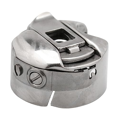 Gadpiparty 1 Satz Spulenkapseln Für Nähmaschinen Industrielle Nähmaschine Bobbin Case Langlebige Spulenkapseln Zubehör Für Singer Und Brother Silber 2 Stück von Gadpiparty