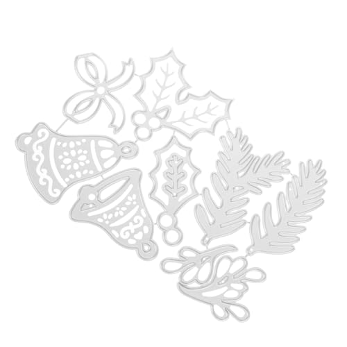 Gadpiparty 1 Satz Stanzformen für zu Hause Hochzeitskarte Schablone Stanzen Blätter Herstellung Schneidwerkzeug Stempel DIY Stanzform Prägemappen Stahl mit hohem Kohlenstoffgehalt Silber von Gadpiparty