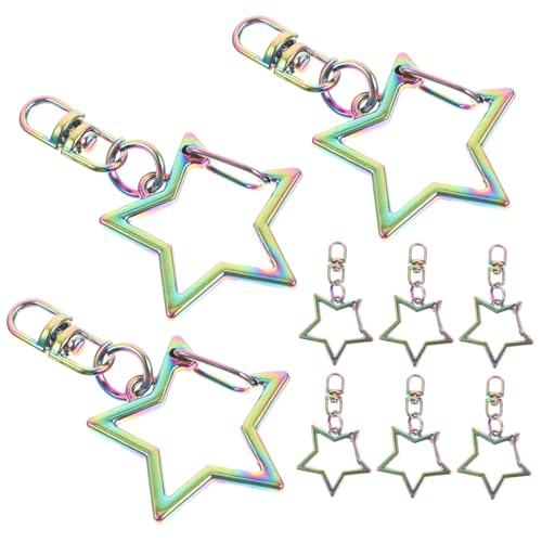 Gadpiparty 1 Satz Sternförmige Schlüsselanhänger Mit Drehhaken Praktische Clips Für Diy Projekte Und Handtaschen Zubehör 30 Stück Gadpiparty 1 Satz Sternförmige Schlüsselanhänger Mit Drehhaken Praktische Clips Für Diy Projekte Und Handtaschen Zubehör 30 Stück von Gadpiparty