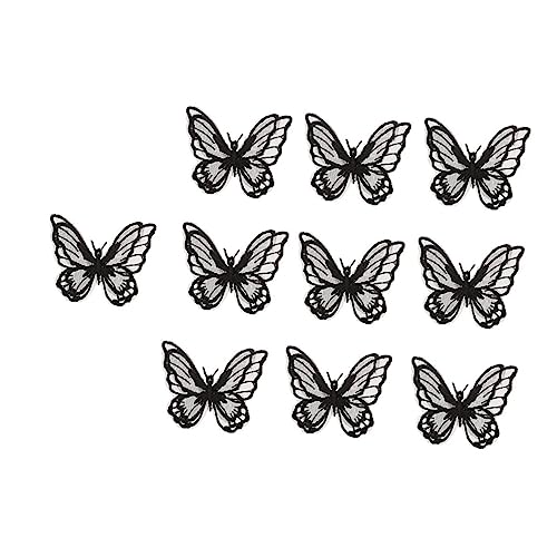Gadpiparty 1 Satz Stickerei Patches Applikationen Für Diy Bekleidungsreparaturen Zum Aufnähen Kleidung Taschen Hüte Und Schuhe Vielseitige Deko Für Handarbeiten Und Hochzeitskleider 10 Stück von Gadpiparty