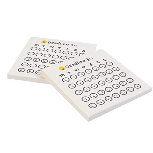 Gadpiparty 1 Satz Sticky Memo Pads Selbstklebende Notizblöcke Für Fröhliche Countdown Memos Bunte Und Lustige Haftnotizen Für Büro Und Zuhause Für Notizen Und Erinnerungen 2 Stück von Gadpiparty