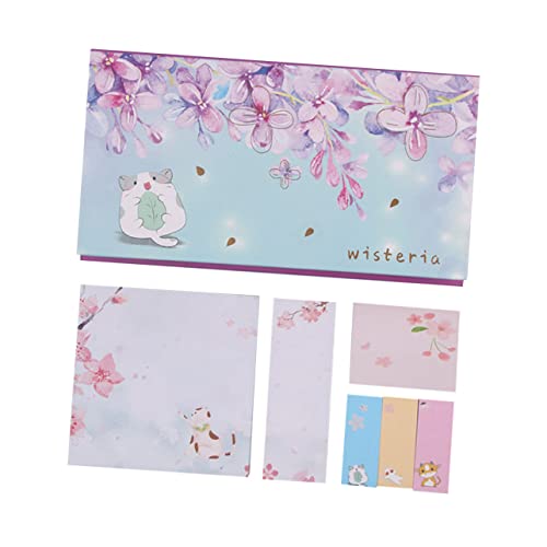 Gadpiparty 1 Satz Stylisches Haftnotizen Set Selbstklebende Notizzettel im Kirschblüten Design für Büro Schule und Zuhause für Erinnerungen und Schnelle Notizen von Gadpiparty