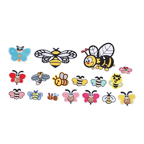 Gadpiparty 1 Satz Teiliges Bienen Aufnäher Zum Aufbügeln Cartoon Applikationen Für Kleidung Taschen Hüte Diy Dekoration Reparatur Für Handarbeiten Und Projekte 34 Stück Gadpiparty 1 Satz Teiliges Bienen Aufnäher Zum Aufbügeln Cartoon Applikationen Für Kleidung Taschen Hüte Diy Dekoration Reparatur Für Handarbeiten Und Projekte 34 Stück von Gadpiparty