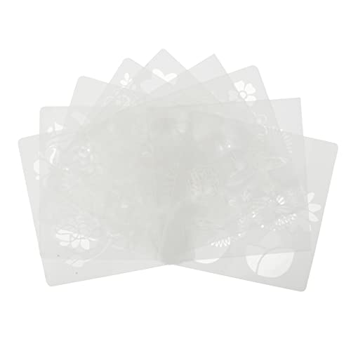 Gadpiparty 1 Satz Teiliges Blumen Schablonen Wiederverwendbarem Pet Material Waschbar Langlebig Kinderfreundlich Vielseitig Für Diy Malerei Basteln Und Kreative Zeichenvorlagen 9 Stück von Gadpiparty