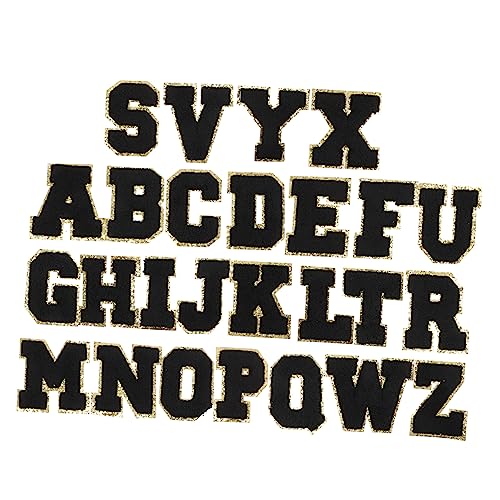 Gadpiparty 1 Satz Teiliges Buchstaben Aufnäher Zum Aufbügeln Schwarze Stickerei Patches Für Kleidung Taschen Diy Projekte Und Kreative Reparaturen 26 Stück Gadpiparty 1 Satz Teiliges Buchstaben Aufnäher Zum Aufbügeln Schwarze Stickerei Patches Für Kleidung Taschen Diy Projekte Und Kreative Reparaturen 26 Stück von Gadpiparty
