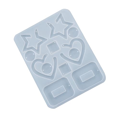 Gadpiparty 1 Satz Teiliges Diy Silikonmold Für Schmuck Anhängerformen Für Ohrringe Flexible Und Wiederverwendbare Gießform Für Kreative Bastelprojekte 2 Stück von Gadpiparty