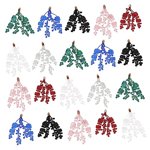 Gadpiparty 1 Satz Teiliges Farbiger Ohrringe Mit Quasten Diy Schmuckzubehör Für Designs Vielseitig Einsetzbar Für Ohrringe Schlüsselanhänger Und Mehr 32 Stück von Gadpiparty