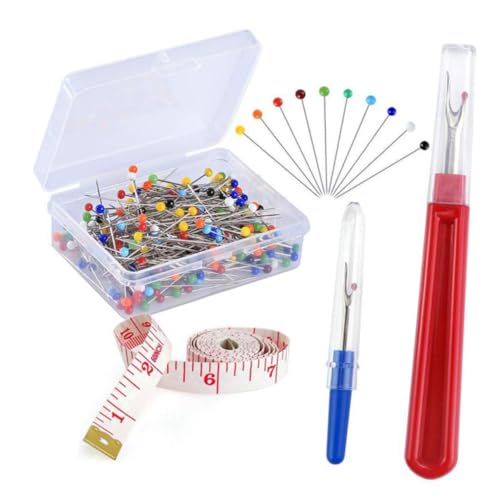 Gadpiparty 1 Satz Teiliges Kreuzstich Toolkit mit Bunten Nadeln und Perlen Langlebiger Nahtauftrenner Maßband und Stickwerkzeug für Diy Handarbeiten Nadel Nahtauftrenner Gadpiparty 1 Satz Teiliges Kreuzstich Toolkit mit Bunten Nadeln und Perlen Langlebiger Nahtauftrenner Maßband und Stickwerkzeug für Diy Handarbeiten Nadel Nahtauftrenner von Gadpiparty