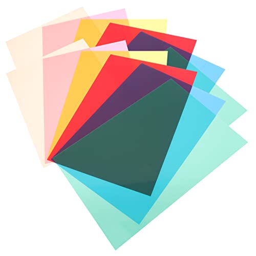 Gadpiparty 1 Satz Teiliges Lesehilfe Mit Farbigen Overlays Transparente Lesestreifen Zur Reduzierung Visuellen Stresses Für Erwachsene Für Schule Und Zuhause 12 Stück von Gadpiparty