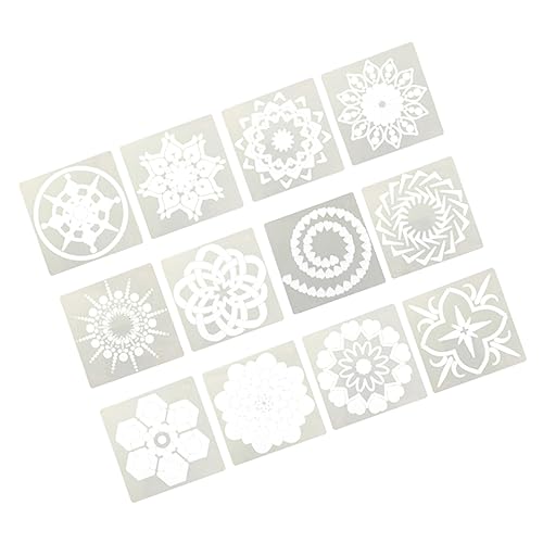 Gadpiparty 1 Satz Teiliges Mandala Schablonen Set Diy Malvorlagen Mit Durchbrochenen Designs Für Kunstprojekte Und Heimdekoration Wiederverwendbare Malerei Schablonen Für 12 Stück Gadpiparty 1 Satz Teiliges Mandala Schablonen Set Diy Malvorlagen Mit Durchbrochenen Designs Für Kunstprojekte Und Heimdekoration Wiederverwendbare Malerei Schablonen Für 12 Stück von Gadpiparty