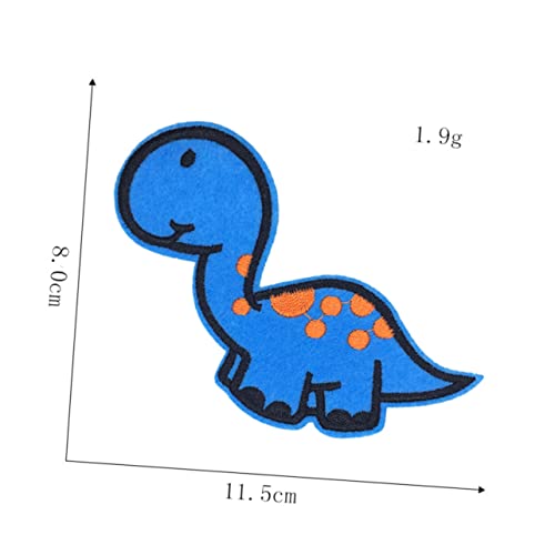 Gadpiparty 1 Satz Teiliges Niedlicher Dinosaurier Aufnäher Bestickte Applikationen Für Diy Kleidung Jeans T Shirts Taschen Vielseitige Textilpatches Zur Verschönerung Und Reparatur 9 Stück von Gadpiparty