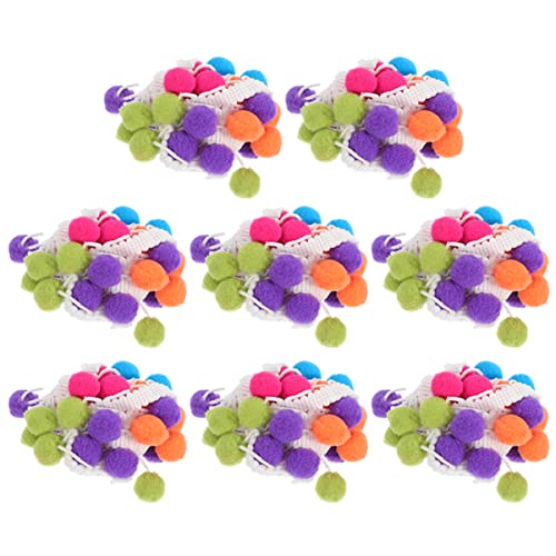 Gadpiparty 1 Satz Teiliges Pom Pom Ball Borte Bunte Diy Stoffverzierungen Für Kreative Bastelprojekte Und Kinderzimmer Dekoration Für Hochzeiten Und Kleidung 8 Stück von Gadpiparty