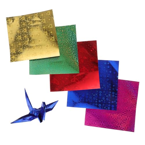 Gadpiparty 1 Satz Teiliges Quadratisches Origami Papier Buntes Faltpapier Hochwertiges Bastelpapier Für Erwachsene Vielseitig Für Diy Papierkraniche Herzen Sterne Und Kreative 150 Stück von Gadpiparty