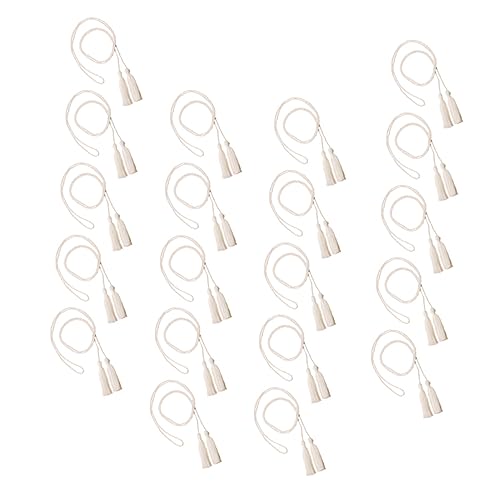 Gadpiparty 1 Satz Teiliges Quasten Raffhalter Für Vorhänge Handgeknüpfte Dekorative Gardinenbänder Weiß Für Wohnzimmer Und Kreative Raumgestaltung 20 Stück Gadpiparty 1 Satz Teiliges Quasten Raffhalter Für Vorhänge Handgeknüpfte Dekorative Gardinenbänder Weiß Für Wohnzimmer Und Kreative Raumgestaltung 20 Stück von Gadpiparty