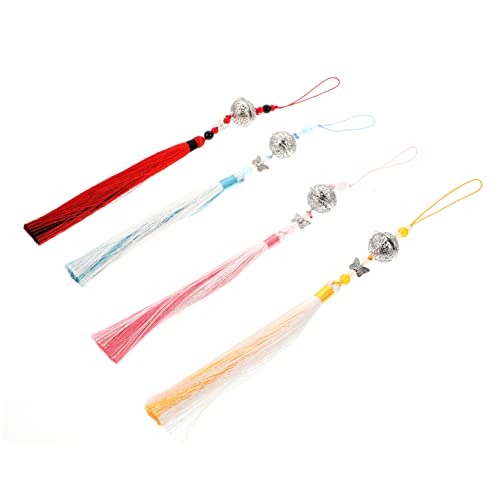 Gadpiparty 1 Satz Teiliges Retro Chinesisches Quasten Schmuck Pendant Für Antike Kostüm Charme Klassische Glocken Quaste Für Hochzeiten Und Festivals 4 Stück Gadpiparty 1 Satz Teiliges Retro Chinesisches Quasten Schmuck Pendant Für Antike Kostüm Charme Klassische Glocken Quaste Für Hochzeiten Und Festivals 4 Stück von Gadpiparty
