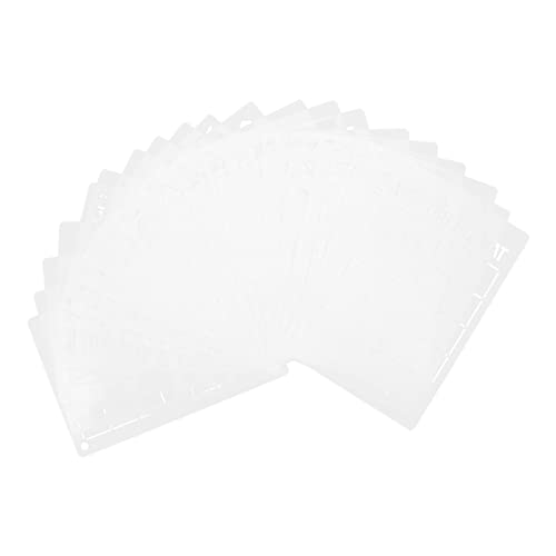 Gadpiparty 1 Satz Teiliges Schablonen Für Journaling Wiederverwendbare Zeichenschablonen Für Diy Projekte Für Malerei Wandkunst Und Bastelarbeiten 20 Stück von Gadpiparty