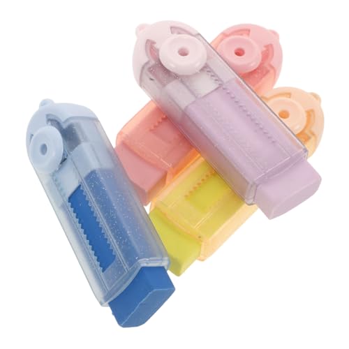 Gadpiparty 1 Satz Teiliges Schiebegummi Für Retractable Eraser Und Helllila Praktische Radierer Für Prüfungen Und Tests Sauberer Und Einfacher Einsatz Schule 4 Stück Gadpiparty 1 Satz Teiliges Schiebegummi Für Retractable Eraser Und Helllila Praktische Radierer Für Prüfungen Und Tests Sauberer Und Einfacher Einsatz Schule 4 Stück von Gadpiparty