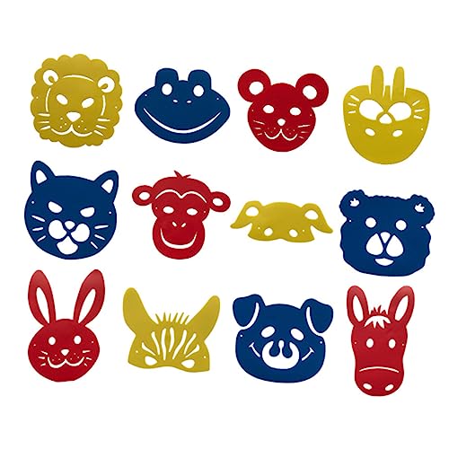 Gadpiparty 1 Satz Teiliges Set Cartoon Tier Malvorlagen Bunte Diy Schablonen für Wiederverwendbar und Leicht für Zeichnen und Basteln Gadpiparty 1 Satz Teiliges Set Cartoon Tier Malvorlagen Bunte Diy Schablonen für Wiederverwendbar und Leicht für Zeichnen und Basteln von Gadpiparty