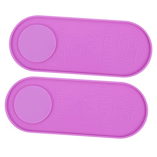 Gadpiparty 1 Satz Teiliges Silikon Türplakette Gießform Diy Anhänger Formen Für Kreative Heimdekoration Und Türschilder Flexibel Und Langlebig 2 Stück von Gadpiparty