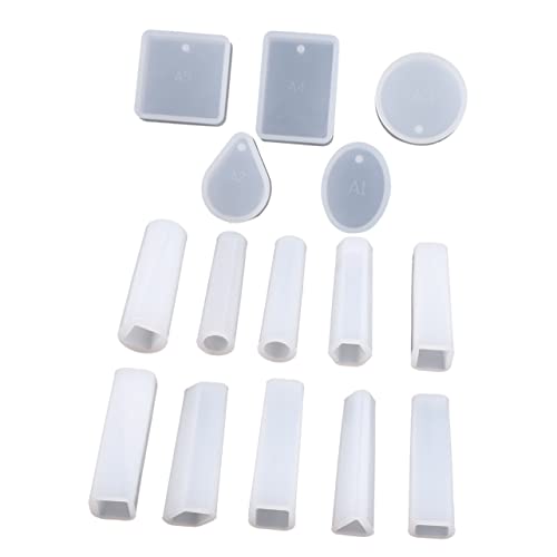 Gadpiparty 1 Satz Teiliges Silikonformen für Schmuck Diy Gießformen für Halskettenanhänger Verschiedene Designs für Kreative Bastelprojekte Langlebig und Leicht zu Reinigen Gadpiparty 1 Satz Teiliges Silikonformen für Schmuck Diy Gießformen für Halskettenanhänger Verschiedene Designs für Kreative Bastelprojekte Langlebig und Leicht zu Reinigen von Gadpiparty