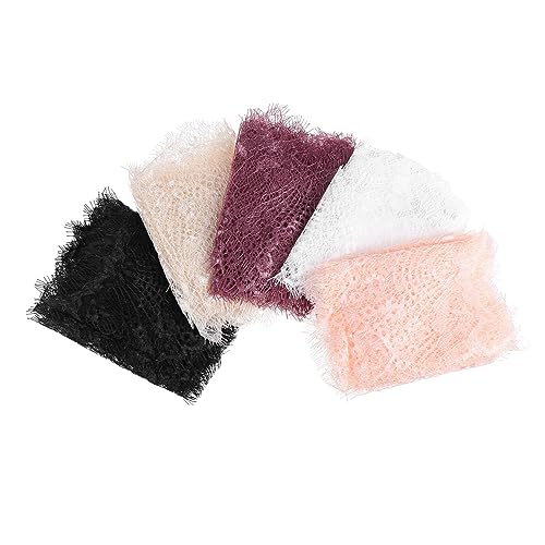 Gadpiparty 1 Satz Teiliges Spitzenband Für Diy Bastelprojekte Kreative Spitzenbordüre Zur Dekoration Von Hochzeitskleidern Kostümen Und Tischdeko Vielseitig Einsetzbar Und Individuell 5 Stück von Gadpiparty