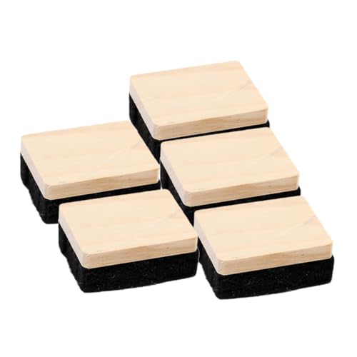 Gadpiparty 1 Satz Teiliges Tafelradierer Aus Holz Und Filz Effiziente Kreidetafel Und Whiteboard Radierer Für Müheloses Entfernen Von Kreidestaub Und Markern 5 Stück Gadpiparty 1 Satz Teiliges Tafelradierer Aus Holz Und Filz Effiziente Kreidetafel Und Whiteboard Radierer Für Müheloses Entfernen Von Kreidestaub Und Markern 5 Stück von Gadpiparty